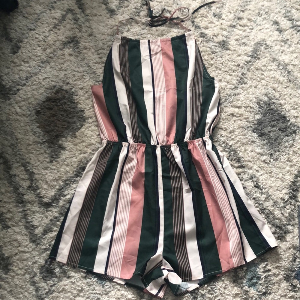 Striped Romper